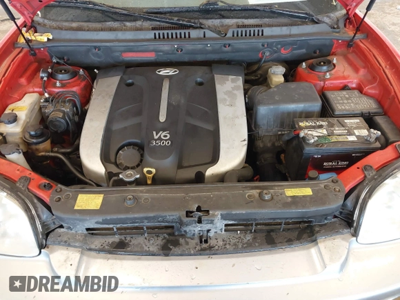 2005 Hyundai Santa Fe GLS with VIN KM8SC73E95U890509, listed as a IAAI auction lot 41726541 with 171,992 mi miles. Bid and sale history available at carsss.com. Image 10.