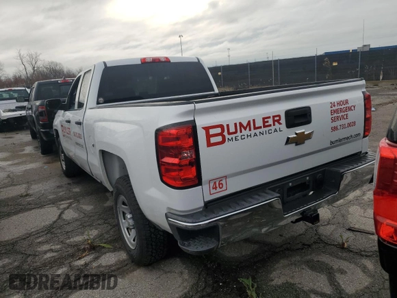 2018 Chevrolet Silverado 1500 Work Truck with VIN 1GCRCNEH4JZ355843, listed as a Copart auction lot 81725654 with 131,553 mi miles and Clean Title. Bid and sale history available at carsss.com. Image 2.