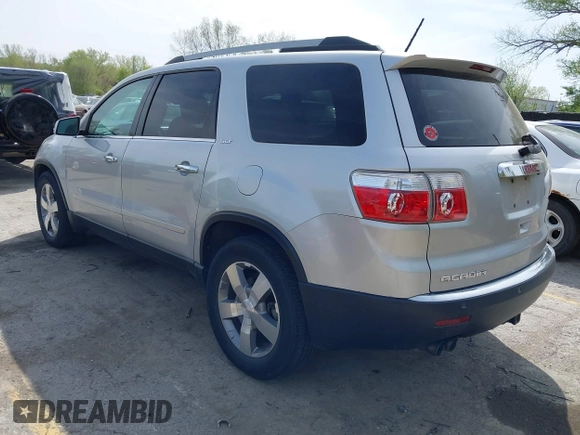 2011 GMC Acadia SLT2 with VIN 1GKKVSEDXBJ418519, listed as a IAAI auction lot 41995970 with 189,265 mi miles. Bid and sale history available at carsss.com. Image 3.