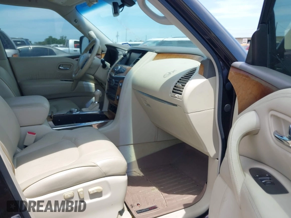 2013 Infiniti QX56 with VIN JN8AZ2NE9D9060178, listed as a IAAI auction lot 42058533 with 139,267 mi miles. Bid and sale history available at carsss.com. Image 5.