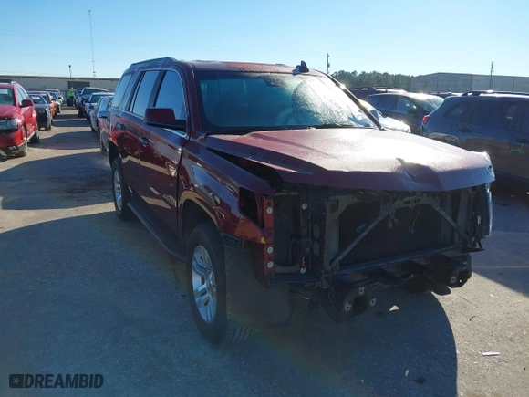 2019 Chevrolet Tahoe LT with VIN 1GNSKBKC3KR377093, listed as a IAAI auction lot 41300728 with 76,023 mi miles. Bid and sale history available at carsss.com. Image 1.