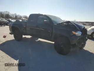2022 Toyota Tacoma SR с VIN 3TYRZ5CN9NT021097, выставлен на аукционе Copart как лот 48436885 с пробегом 52 572 миль миль и Списание • Salvage title. История ставок и продаж доступна на DreamBid. Изображение 4.