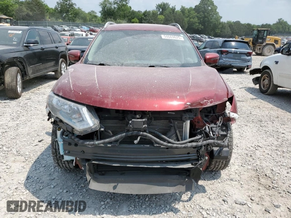 2020 Nissan Rogue S with VIN 5N1AT2MT8LC820093, listed as a Copart auction lot 59669625 with 67,395 mi miles and Salvage title. Bid and sale history available at DreamBid. Image 5.