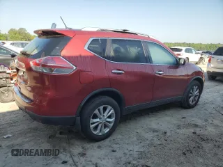 2015 Nissan Rogue S with VIN KNMAT2MV1FP582414, listed as a Copart auction lot 52733225 with Not Provided miles and Clean Title. Bid and sale history available at DreamBid. Image 3.