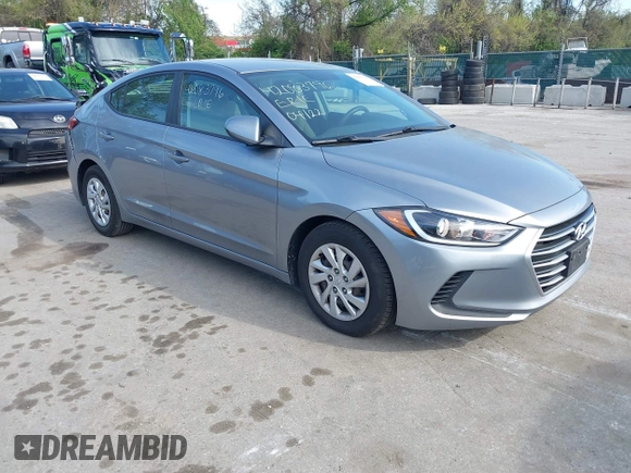 2017 Hyundai Elantra SE z VIN 5NPD74LF9HH112492, wystawiony jako IAAI lot #42083796 z przebiegiem 142 877 mil mil oraz . Historia ofert i sprzedaży dostępna na DreamBid. Obrazek 1.