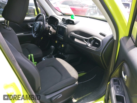2018 Jeep Renegade Latitude with VIN ZACCJBBB1JPH86908, listed as a IAAI auction lot 42290840 with 82,517 mi miles and . Bid and sale history available at DreamBid. Image 5.