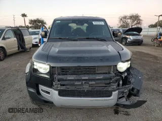 2023 Land Rover Defender with VIN SALEK7EX2P2143408, listed as a Copart auction lot 86923074 with 44,686 mi miles and Salvage title. Bid and sale history available at DreamBid. Image 5.
