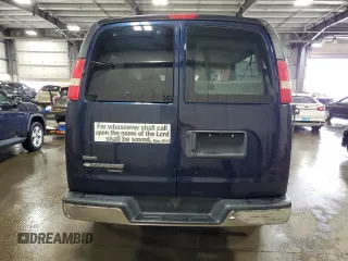 2011 Chevrolet Express Passenger 1LT with VIN 1GAZG1FGXB1118401, listed as a Copart auction lot 61633484 with 92,133 mi miles and Salvage title. Bid and sale history available at DreamBid. Image 6.