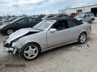 2003 Mercedes-Benz CLK 320 with VIN WDBLK65G73T144310, listed as a Copart auction lot 73004974 with Not Provided miles and Salvage Title. Bid and sale history available at DreamBid. Image 1.