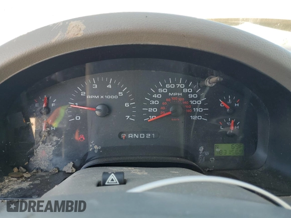 2007 Ford F-150 XLT with VIN 1FTPX14V57KC77893, listed as a Copart auction lot 50352135 with 183,156 mi miles and Salvage Title. Bid and sale history available at carsss.com. Image 9.