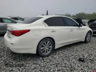 2015 Infiniti Q50 Premium with VIN JN1BV7AR0FM410138, listed as a Copart auction lot 50978665 with 143,433 mi miles and Non Repairable. Bid and sale history available at carsss.com. Image 3.