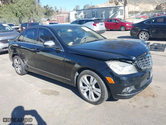 2008 Mercedes-Benz C-Class 3.0L Sport with VIN WDDGF54XX8F068029, listed as a IAAI auction lot 41626868 with 86,375 mi miles. Bid and sale history available at carsss.com. Image 1.