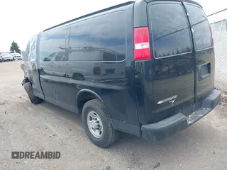 2016 Chevrolet Express Cargo Van with VIN 1GCWGAFGXG1260362, listed as a IAAI auction lot 41813990 with 141,741 mi miles. Bid and sale history available at carsss.com. Image 3.