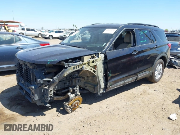 2023 Ford Explorer XLT z VIN 1FMSK8DH2PGA23052, wystawiony jako IAAI lot #42243832 z przebiegiem 48 195 mil mil oraz . Historia ofert i sprzedaży dostępna na DreamBid. Obrazek 17.
