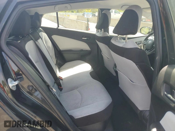 2022 Toyota Prius L Eco with VIN JTDKAMFUXN3178091, listed as a Copart auction lot 56753405 with 51,207 mi miles and Clean Title. Bid and sale history available at DreamBid. Image 10.