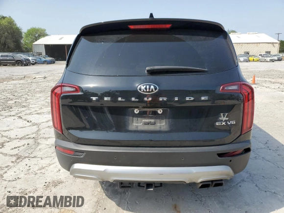 2021 Kia Telluride EX z VIN 5XYP34HC1MG117517, wystawiony jako Copart lot #51983995 z przebiegiem Nie podano mil oraz Szkoda całkowita • Salvage title. Historia ofert i sprzedaży dostępna na DreamBid. Obrazek 6.