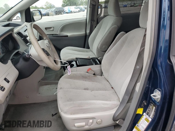 2012 Toyota Sienna LE AAS with VIN 5TDKK3DC1CS190739, listed as a Copart auction lot 51583465 with 289,331 mi miles and Salvage Title. Bid and sale history available at DreamBid. Image 7.