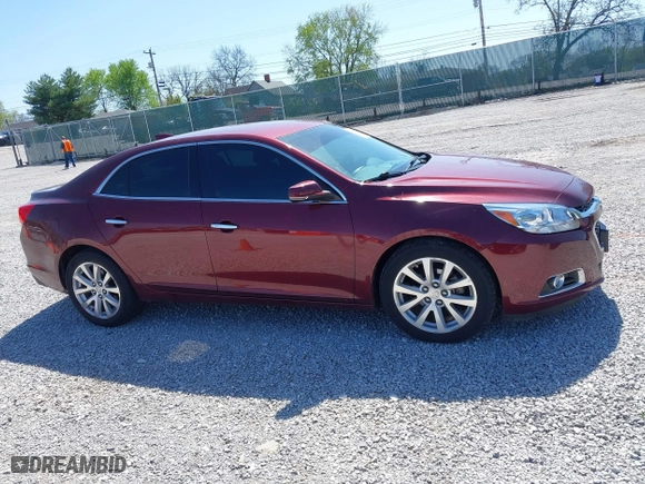 2015 Chevrolet Malibu LTZ with VIN 1G11F5SL5FF343487, listed as a IAAI auction lot 41952492 with 90,844 mi miles. Bid and sale history available at carsss.com. Image 13.
