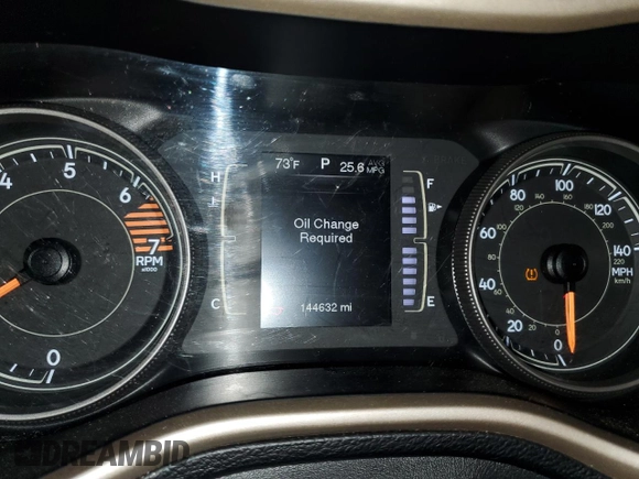2016 Jeep Cherokee Altitude с VIN 1C4PJMAB9GW333145, выставлен на аукционе Copart как лот 64722625 с пробегом 144 632 миль миль и Списание • Salvage title. История ставок и продаж доступна на DreamBid. Изображение 9.