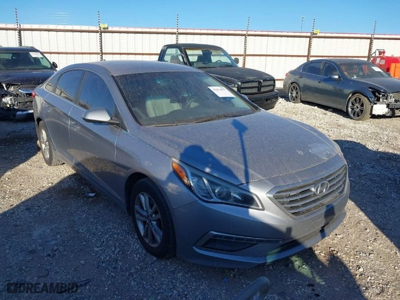 2015 Hyundai Sonata 2.4L SE with VIN 5NPE24AF2FH036309, listed as a IAAI auction lot 41814577 with 174,199 mi miles. Bid and sale history available at carsss.com. Image 1.