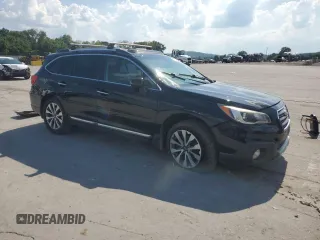 2017 Subaru Outback Touring with VIN 4S4BSETC4H3395571, listed as a Copart auction lot 61763875 with 93,646 mi miles and Salvage title. Bid and sale history available at DreamBid. Image 4.