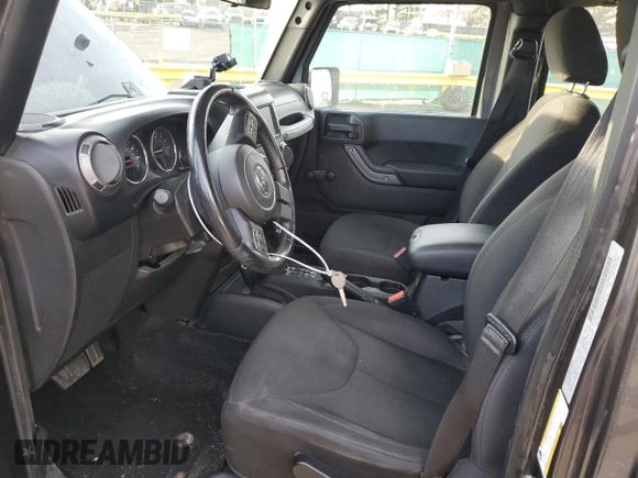 2018 Jeep Wrangler Unlimited Sport with VIN 1C4BJWDG8JL809519, listed as a Copart auction lot 50835455 with 89,962 mi miles and Salvage title. Bid and sale history available at DreamBid. Image 7.