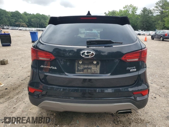 2017 Hyundai Santa Fe 2.4L with VIN 5XYZTDLB3HG444157, listed as a Copart auction lot 60741295 with 97,119 mi miles and Clean title. Bid and sale history available at DreamBid. Image 6.