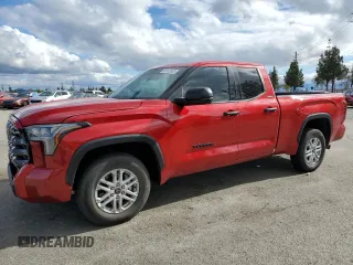 2022 Toyota Tundra SR5 with VIN 5TFLA5DA9NX038383, listed as a Copart auction lot 48782635 with 31,597 mi miles and Salvage title. Bid and sale history available at DreamBid. Image 1.