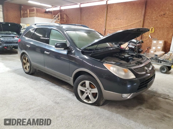 2008 Hyundai Veracruz GLS with VIN KM8NU73CX8U067309, listed as a Copart auction lot 56525995 with Not provided miles and Salvage title. Bid and sale history available at DreamBid. Image 4.