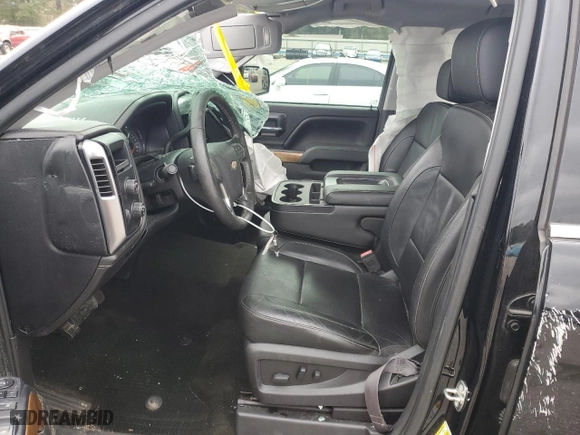 2017 Chevrolet Silverado 1500 LTZ with VIN 3GCUKSEC7HG107466, listed as a Copart auction lot 87681135 with 41,245 mi miles and Salvage Title. Bid and sale history available at carsss.com. Image 7.