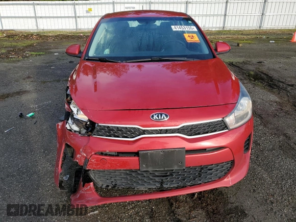 2019 Kia Rio S with VIN 3KPA24AB0KE207732, listed as a Copart auction lot 41453155 with 35,639 mi miles and Salvage Title. Bid and sale history available at carsss.com. Image 5.