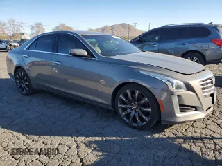 2017 Cadillac CTS Luxury RWD with VIN 1G6AR5SS8H0163564, listed as a Copart auction lot 41536995 with 90,666 mi miles and Salvage Title. Bid and sale history available at DreamBid. Image 4.