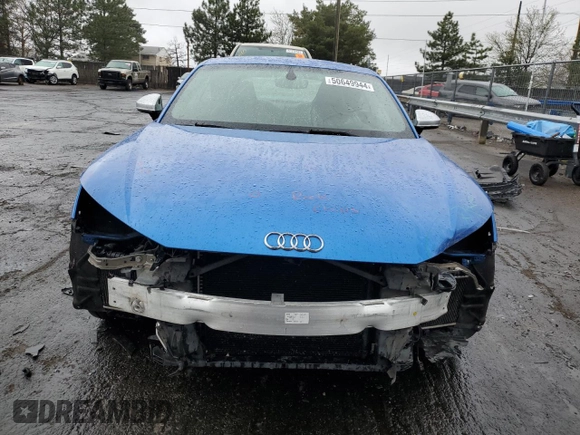 2017 Audi TTS z VIN TRUC1AFV6H1016086, wystawiony jako Copart lot #50649944 z przebiegiem 35 209 mil mil oraz . Historia ofert i sprzedaży dostępna na DreamBid. Obrazek 5.