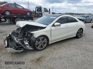 2015 Mercedes-Benz CLA 250 with VIN WDDSJ4EB9FN220682, listed as a Copart auction lot 55696345 with Not Provided miles and Salvage Title. Bid and sale history available at DreamBid. Image 1.
