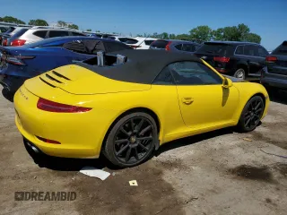 2012 Porsche 911 991 Carrera with VIN WP0CA2A96CS140582, listed as a Copart auction lot 58090164 with 80,447 mi miles and Salvage Title. Bid and sale history available at carsss.com. Image 3.