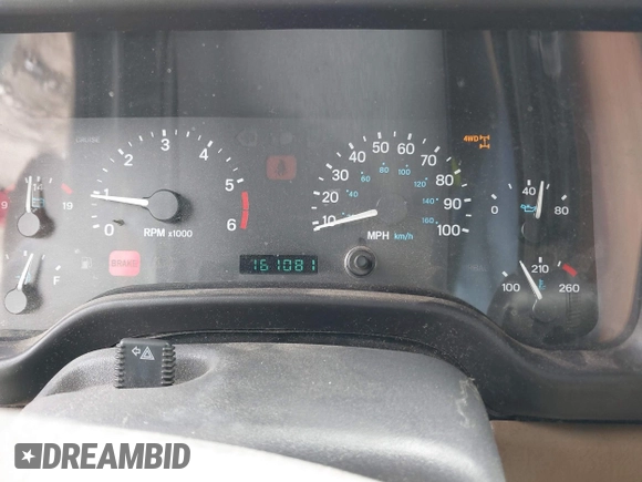 1999 Jeep Wrangler Sahara with VIN 1J4FY49S5XP482037, listed as a IAAI auction lot 42341723 with 161,081 mi miles and . Bid and sale history available at DreamBid. Image 7.