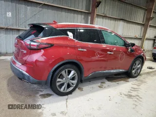 2019 Nissan Murano SL with VIN 5N1AZ2MS9KN130362, listed as a Copart auction lot 51169965 with 70,562 mi miles and Salvage Title. Bid and sale history available at DreamBid. Image 3.