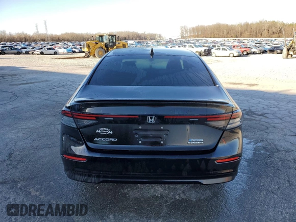 2023 Honda Accord Sport с VIN 1HGCY2F5XPA046378, выставлен на аукционе Copart как лот 47856655 с пробегом 78 203 миль миль и Списание • Salvage title. История ставок и продаж доступна на DreamBid. Изображение 6.