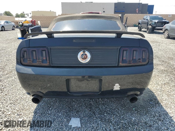 2007 Ford Mustang GT Deluxe with VIN 1ZVFT85H675224348, listed as a Copart auction lot 54993315 with 162,400 mi miles and Clean Title. Bid and sale history available at carsss.com. Image 6.
