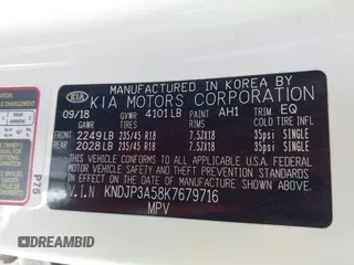 2019 Kia Soul + with VIN KNDJP3A58K7679716, listed as a IAAI auction lot 41680685 with 11,336 mi miles and . Bid and sale history available at DreamBid. Image 9.