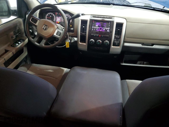 2009 Dodge 1500 SLT with VIN 1D3HB18T79S727243, listed as a Copart auction lot 84895954 with 144,985 mi miles and Salvage title. Bid and sale history available at DreamBid. Image 8.