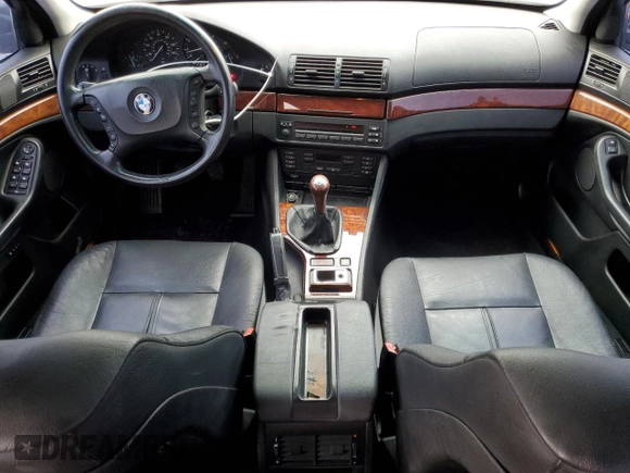 2003 BMW 5 Series 525i with VIN WBADT334X3GF43957, listed as a Copart auction lot 47324795 with 167,248 mi miles and Salvage Title. Bid and sale history available at carsss.com. Image 8.