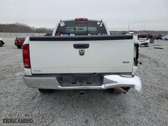 2006 Dodge Ram 1500 ST with VIN 1D7HA18N26S600981, listed as a Copart auction lot 87699245 with 166,514 mi miles and Salvage Title. Bid and sale history available at carsss.com. Image 6.