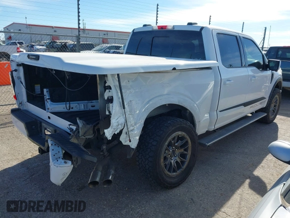2021 Ford F-150 XL with VIN 1FTFW1E59MFB65261, listed as a IAAI auction lot 41247746 with 67,525 mi miles and . Bid and sale history available at DreamBid. Image 4.