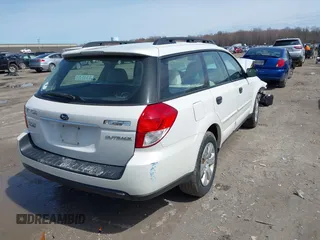 2009 Subaru Outback with VIN 4S4BP60C297340705, listed as a IAAI auction lot 41954340 with 111,794 mi miles. Bid and sale history available at carsss.com. Image 4.
