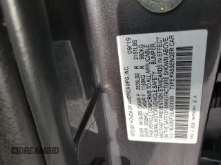 2020 Acura TLX with VIN 19UUB2F33LA001930, listed as a Copart auction lot 44854855 with 55,429 mi miles and Salvage Title. Bid and sale history available at carsss.com. Image 12.