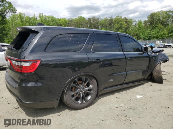 2022 Dodge Durango R/T with VIN 1C4SDJCT3NC231327, listed as a Copart auction lot 56165565 with 61,456 mi miles and Salvage title. Bid and sale history available at DreamBid. Image 3.
