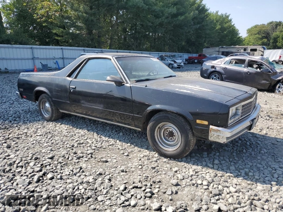 1987 Chevrolet El Camino z VIN 3GCCW80H1HS900796, wystawiony jako Copart lot #69008804 z przebiegiem 99 465 mil mil oraz Czysty tytuł • Clean title. Historia ofert i sprzedaży dostępna na DreamBid. Obrazek 4.