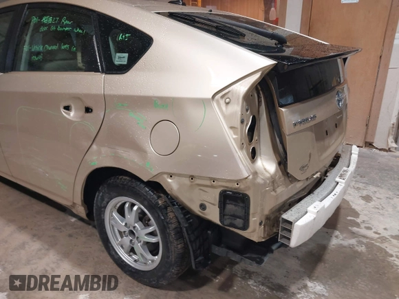 2010 Toyota Prius Four with VIN JTDKN3DUXA1114687, listed as a IAAI auction lot 42129183 with 162,287 mi miles and . Bid and sale history available at DreamBid. Image 13.
