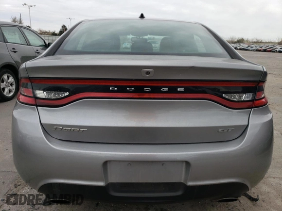 2016 Dodge Dart GT with VIN 1C3CDFEB1GD593423, listed as a Copart auction lot 48907715 with 95,935 mi miles and Non repairable. Bid and sale history available at DreamBid. Image 6.